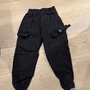 Black Cargo Pants